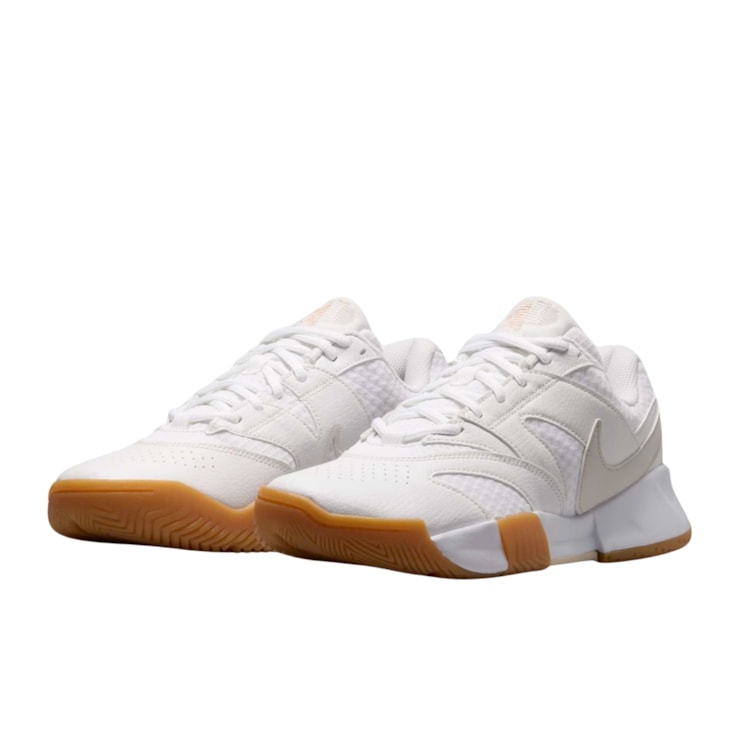 Tênis Nike Court Lite 4 Quadra Rápida Feminino - Branco