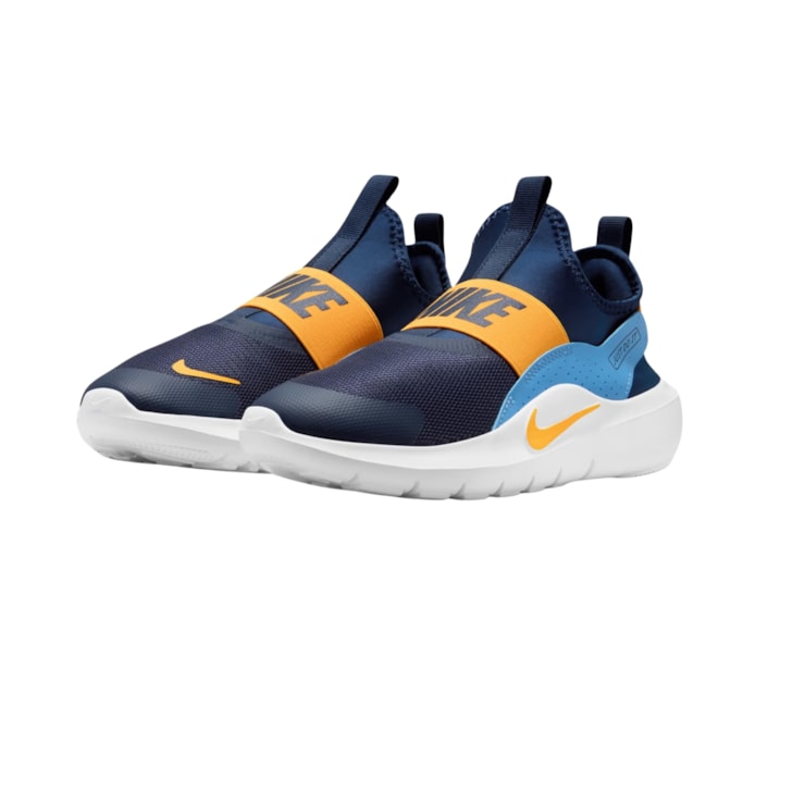 Tênis Nike Flex Runner 4 Gs Infantil - Azul Marinho