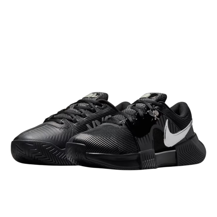 Tênis Nike Gp Challenge 1.5 Naomi Osaka Quadra Rápida Feminino - Preto/Prata