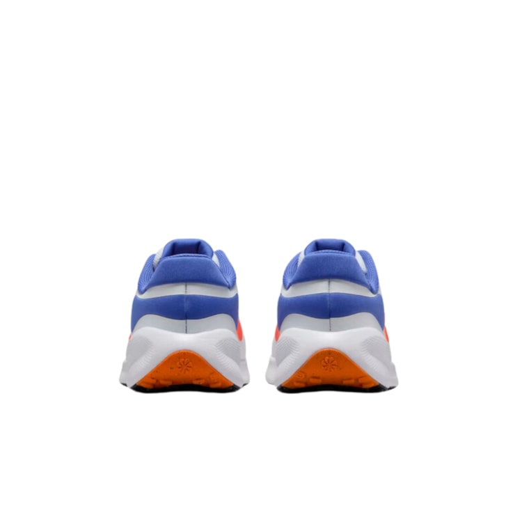 Tênis Nike Revolution 7 Infantil - Branco/Laranja