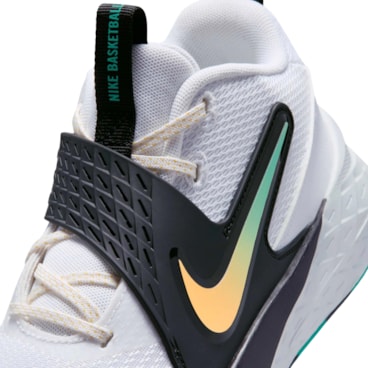 Tênis Nike Team Hustle D 12 Infantil - Branco