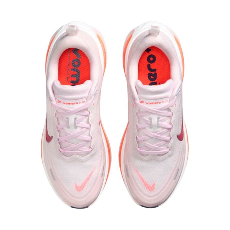 Tênis Nike Vomero Plus Feminino - Branco/Rosa