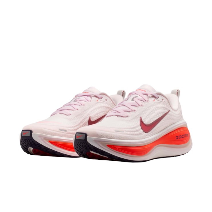 Tênis Nike Vomero Plus Feminino - Branco/Rosa