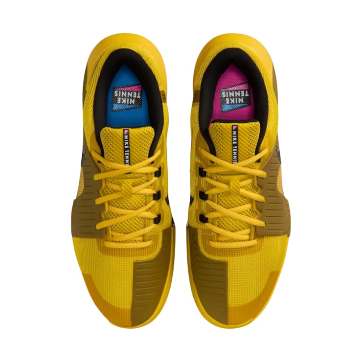 Tênis Nike Zoom Gp Challenge Hc Premium Quadra Rápida Masculino - Amarelo