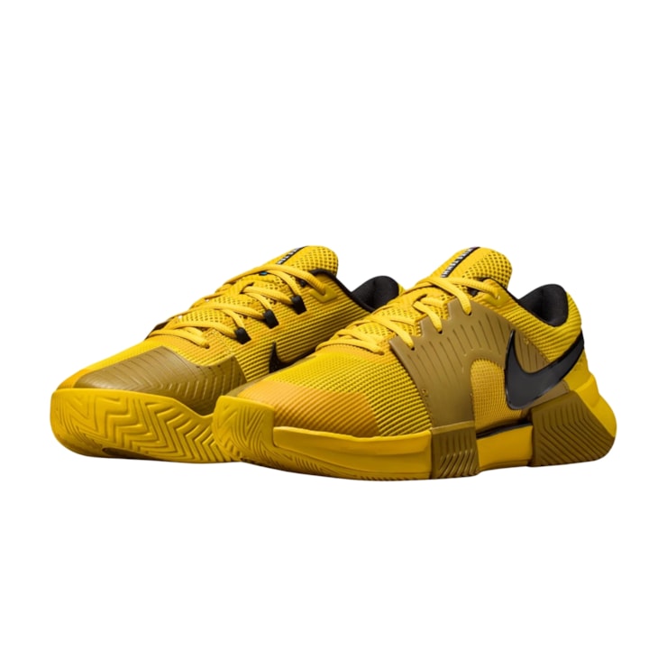 Tênis Nike Zoom Gp Challenge Hc Premium Quadra Rápida Masculino - Amarelo
