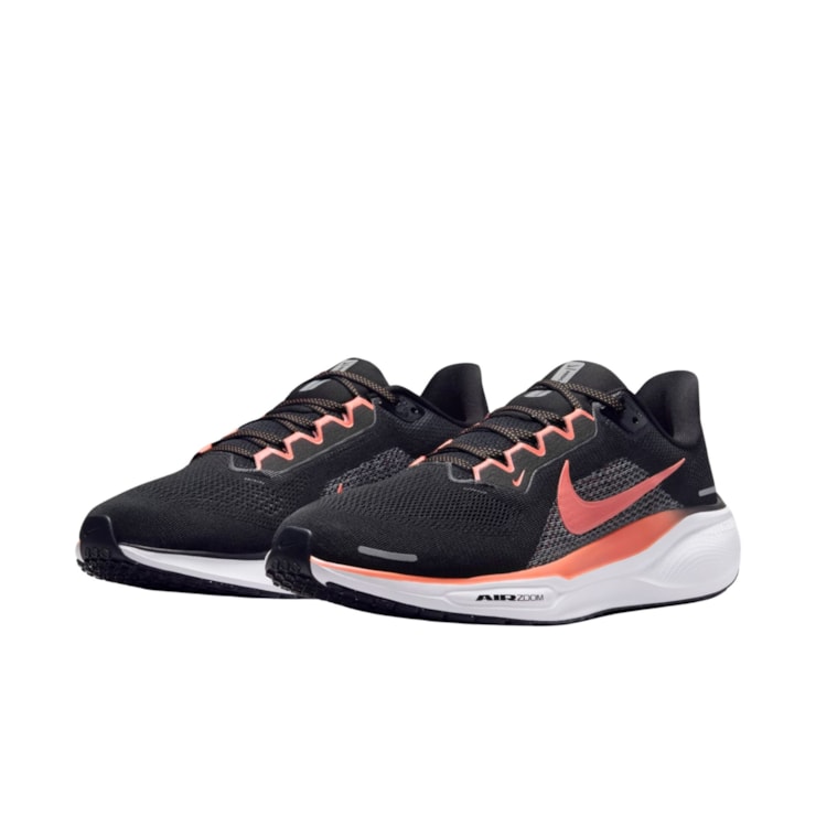 Tênis Nike Zoom Pegasus 41 Masculino - Preto/Salmão