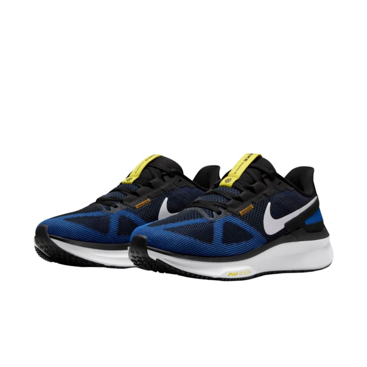 Tênis Nike Zoom Structure 25 Masculino - Preto/Azul
