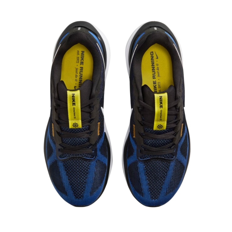 Tênis Nike Zoom Structure 25 Masculino - Preto/Azul