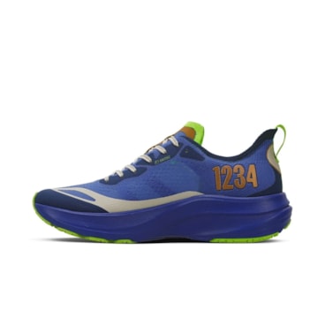 Tênis Olympikus Corre 4 Vanderlei Unissex - Azul Royal/Verde