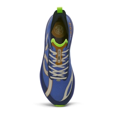 Tênis Olympikus Corre 4 Vanderlei Unissex - Azul Royal/Verde