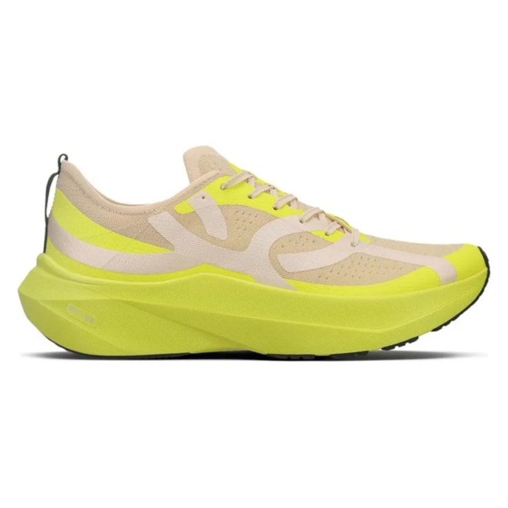 Tênis Olympikus Corre 5 Unissex - Bege/Amarelo