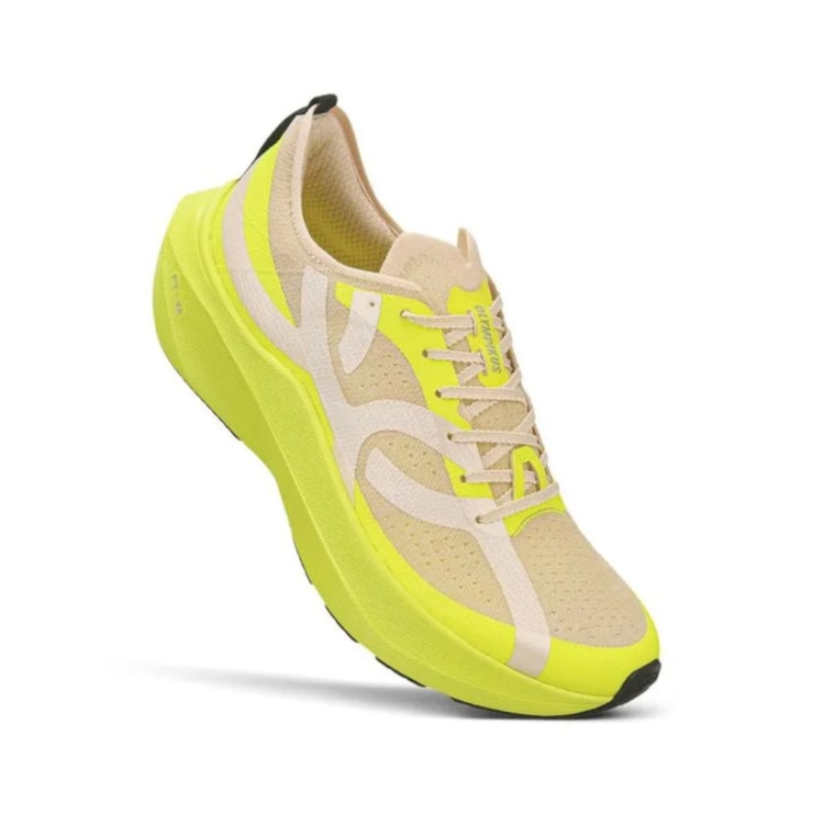 Tênis Olympikus Corre 5 Unissex - Bege/Amarelo