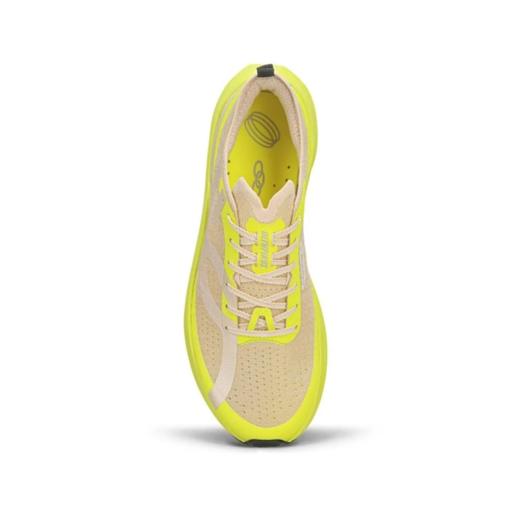 Tênis Olympikus Corre 5 Unissex - Bege/Amarelo