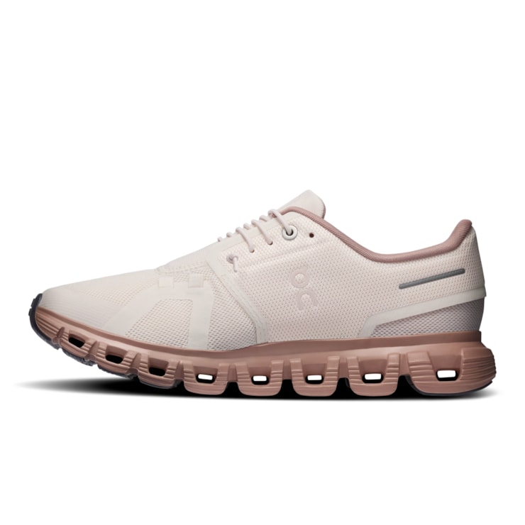 Tênis On Cloud 6 Feminino - Bege/Rose