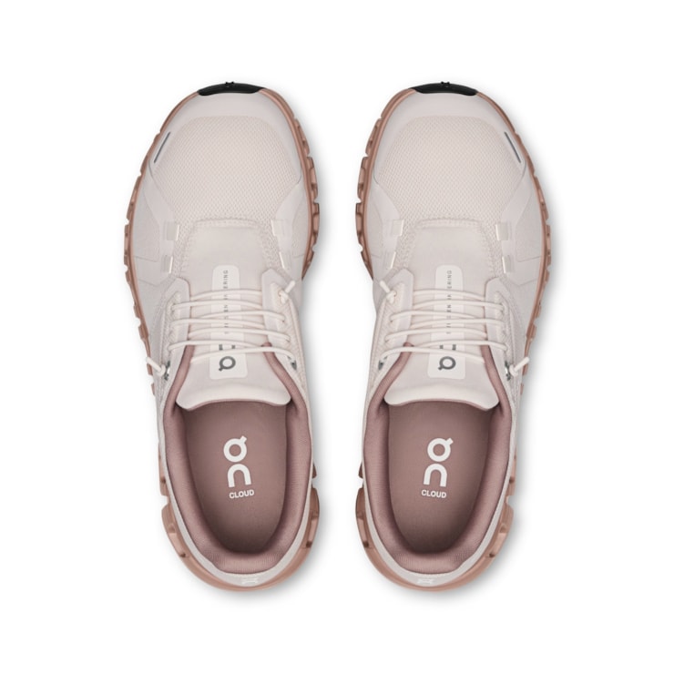Tênis On Cloud 6 Feminino - Bege/Rose
