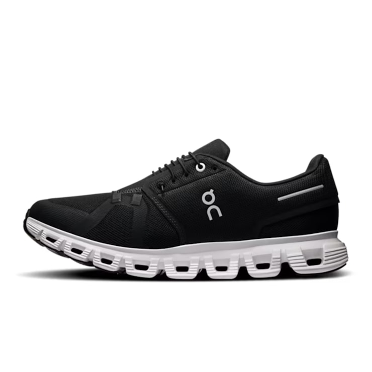 Tênis On Cloud 6 Masculino - Preto/Branco