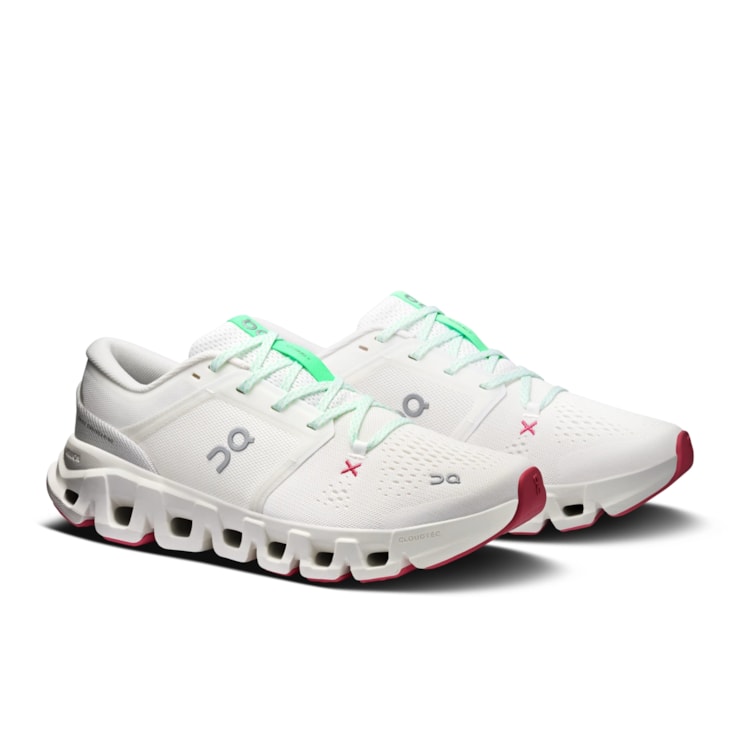 Tênis On Cloud X 5 Feminino - Off White/Verde