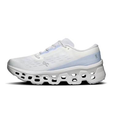 Tênis On Cloudmonster 3 Feminino - Branco/Azul