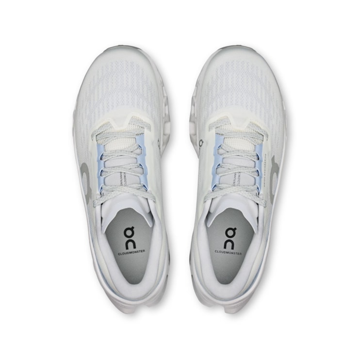 Tênis On Cloudmonster 3 Feminino - Branco/Azul