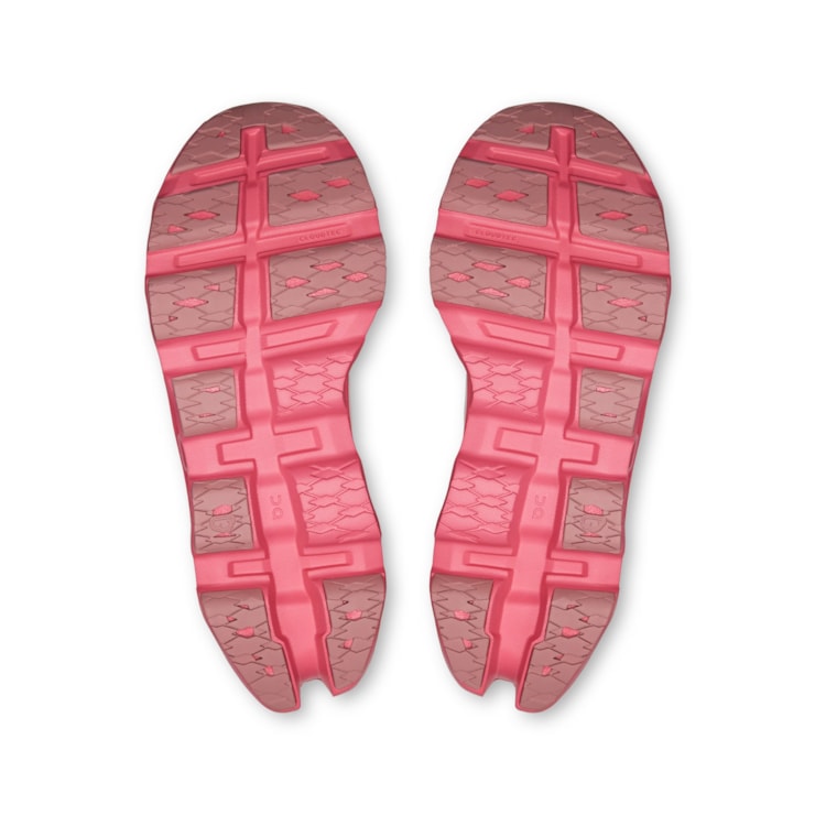 Tênis On Cloudmonster 3 Feminino - Branco/Rosa