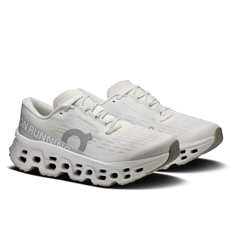 Tênis On Cloudmonster 3 Feminino - Cinza/Lilás