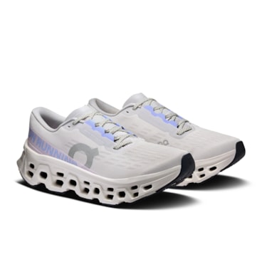 Tênis On Cloudmonster 3 Feminino - Cinza/Lilás