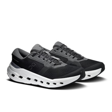 Tênis On Cloudrunner 3 Feminino - Preto/Cinza