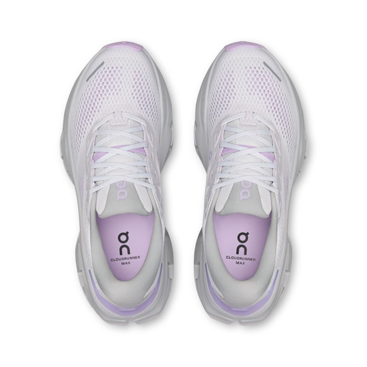 Tênis On Cloudrunner 3 Max Feminino - Cinza/Lilás