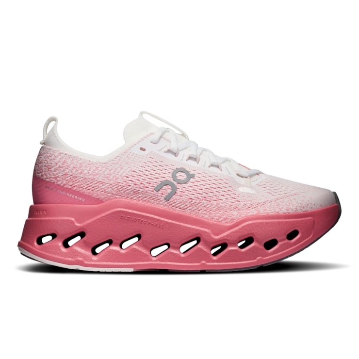 Tênis On Cloudsurfer Max Feminino - Branco/Rosa