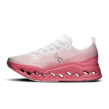 Tênis On Cloudsurfer Max Feminino - Branco/Rosa
