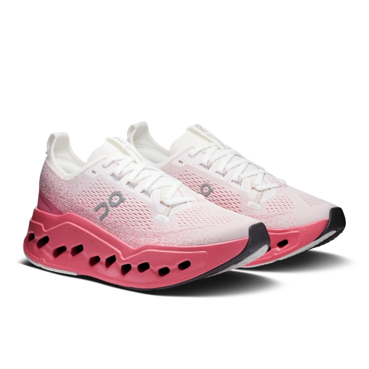 Tênis On Cloudsurfer Max Feminino - Branco/Rosa