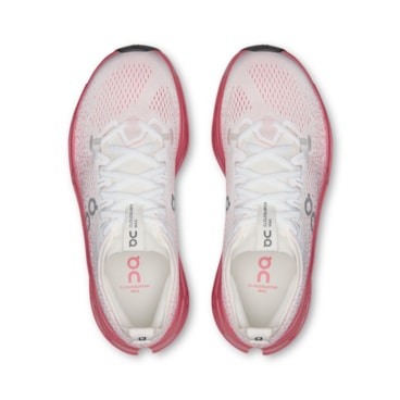 Tênis On Cloudsurfer Max Feminino - Branco/Rosa