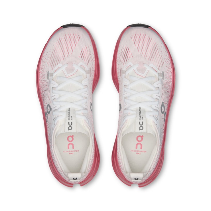 Tênis On Cloudsurfer Max Feminino - Branco/Rosa