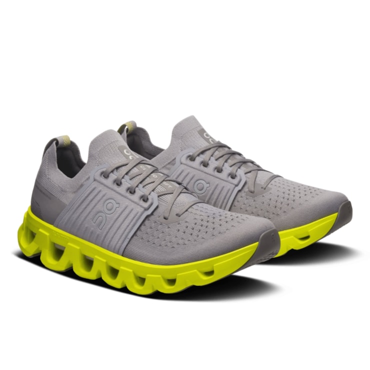 Tênis On Cloudswift 4 Masculino - Cinza/Amarelo