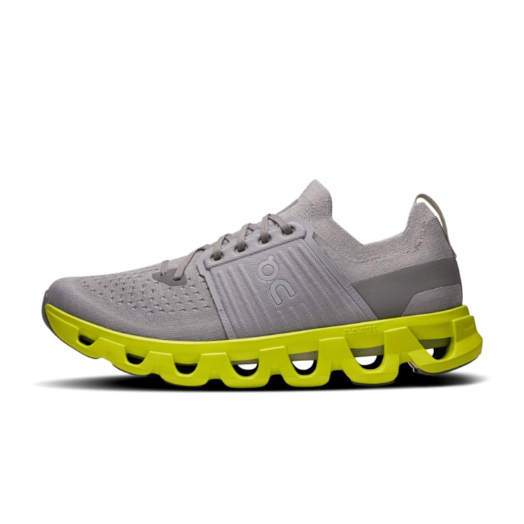 Tênis On Running Cloudswift 4 Masculino - Cinza/Amarelo