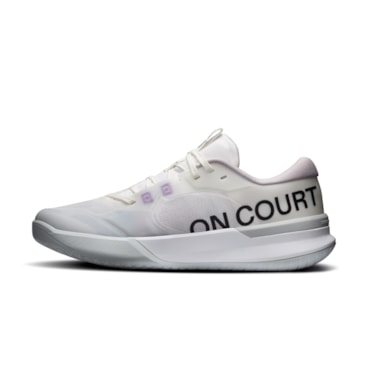 Tênis On The Roger Pro 3 Quadra Rápida Feminino - Branco/Roxo
