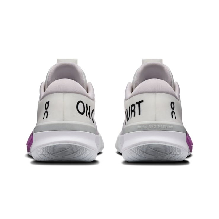 Tênis On The Roger Pro 3 Quadra Rápida Feminino - Branco/Roxo