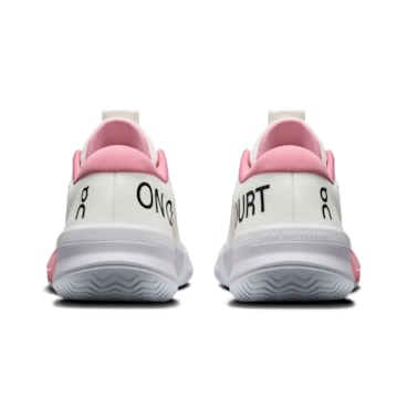 Tênis On The Roger Pro 3 Saibro Feminino - Branco/Rosa