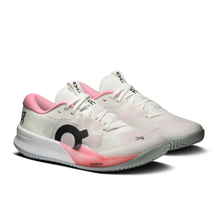 Tênis On The Roger Pro 3 Saibro Feminino - Branco/Rosa
