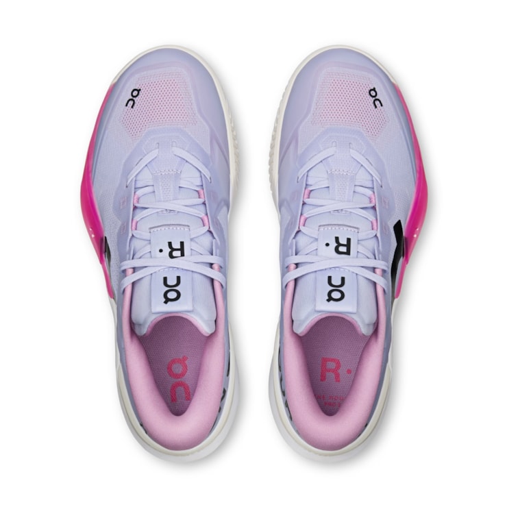 Tênis On The Roger Pro 3 Saibro Feminino - Lilás/Rosa