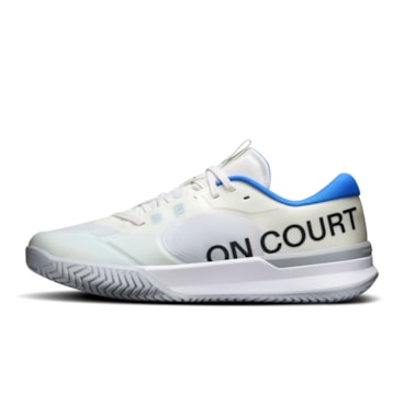 Tenis On The Roger Pro 3 Saibro Masculino - Branco/Azul