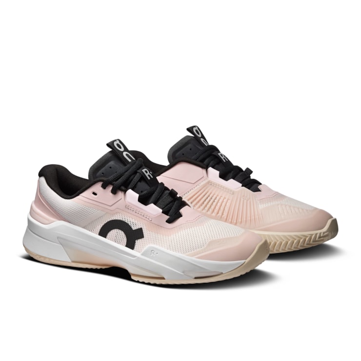 Tênis On The Roger Pro Fire Saibro Feminino - Rosa/Bege