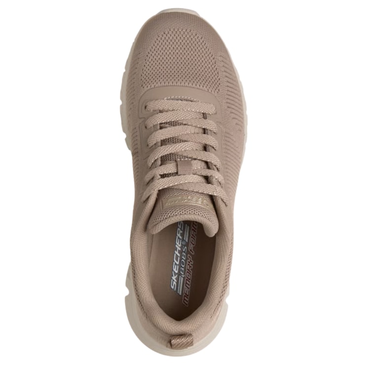 Tênis Skechers Bobs Sport B Light Feminino - Marrom Claro