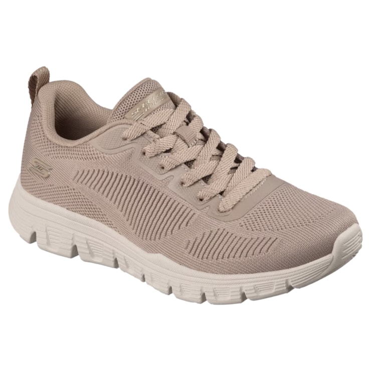 Tênis Skechers Bobs Sport B Light Feminino - Marrom Claro