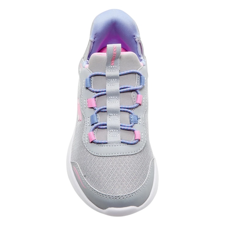 Tênis Skechers Bounder Simple Cute Infantil - Cinza