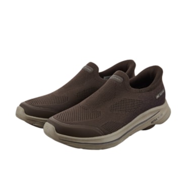 Tênis Skechers Go Walk 8 Masculino - Marrom