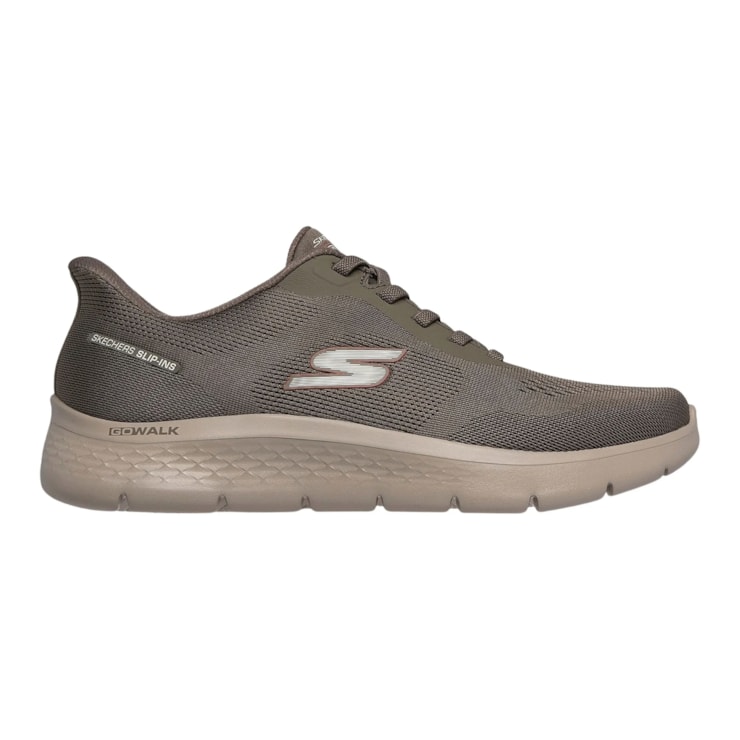 Tênis Skechers Go Walk Flex Master Masculino - Marrom