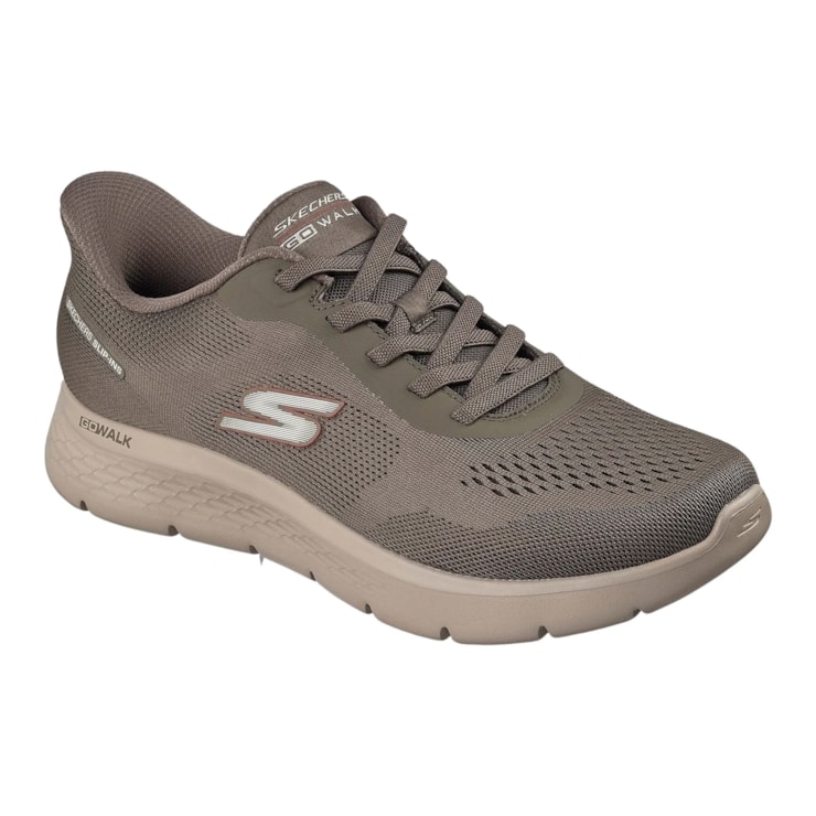 Tênis Skechers Go Walk Flex Master Masculino - Marrom