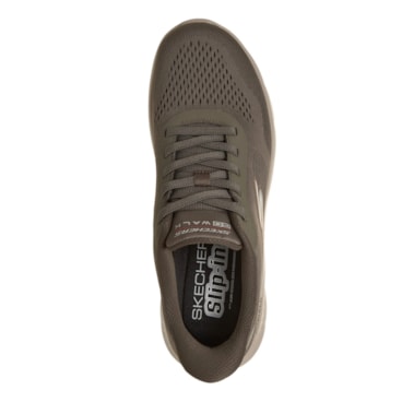 Tênis Skechers Go Walk Flex Master Masculino - Marrom