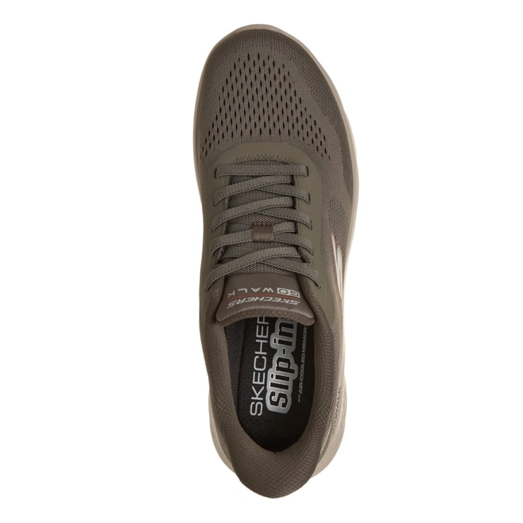 Tênis Skechers Go Walk Flex Master Masculino - Marrom